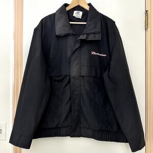 Riverside Flexbac Vintage Budweiser Work Jacket Sz 2XL